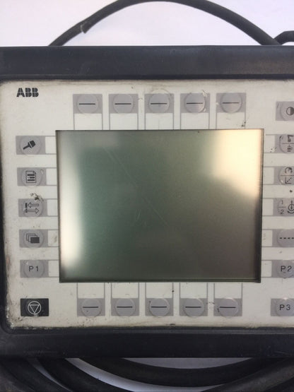 ABB FLEXIBLE AUTOMATION AS TPU2 ART.NR 3HNE 00313-1 REV 09 TEACH PENDANT