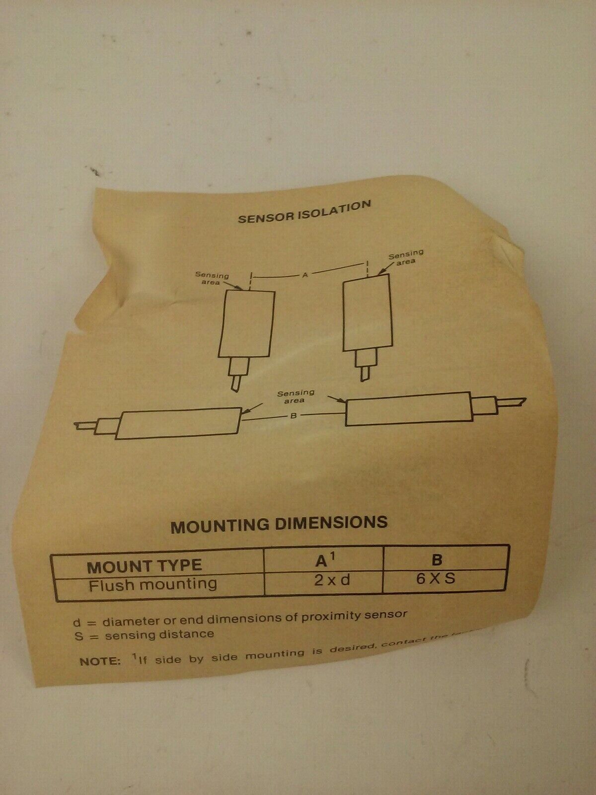 ISSC 1271-1-A  9921-12 PROXMITY SENSOR SWITCH 30VA @ 110VAC