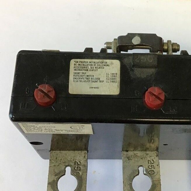WESTINGHOUSE HLB3250T TRIP UNIT 250A
