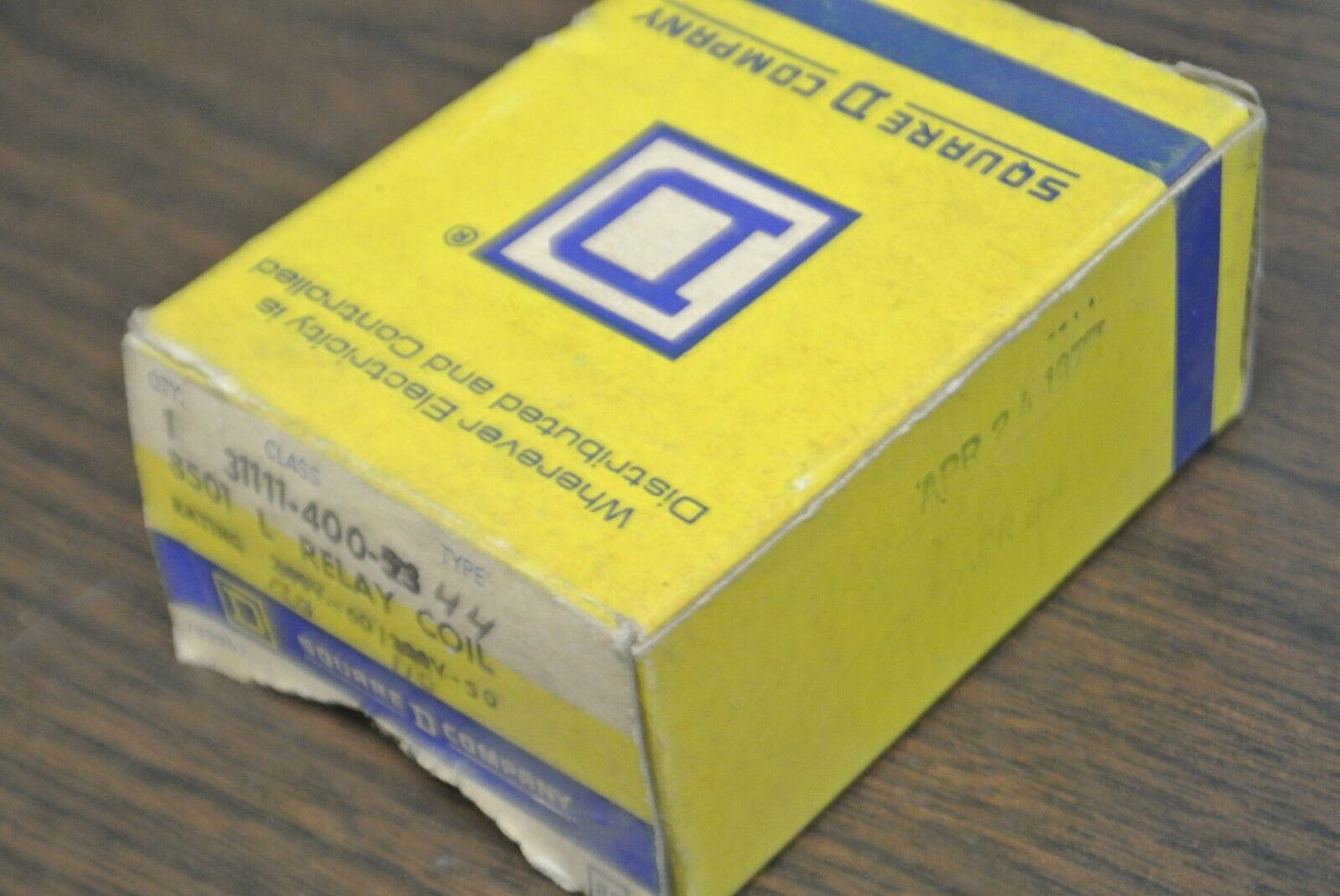SQUARE D / 31111-400-44 / COIL / 110/120V, 50/60Hz / NEW SURPLUS