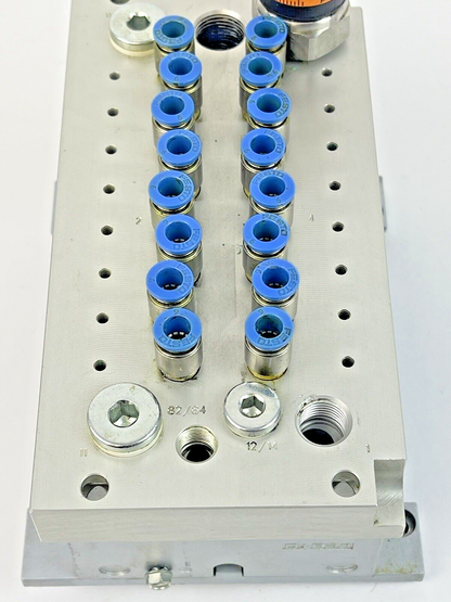 FESTO - CPV14-V1 - VALVE MANIFOLD-W/ PNEUM CONN & STACK PLATES, B102(8), T602(1)