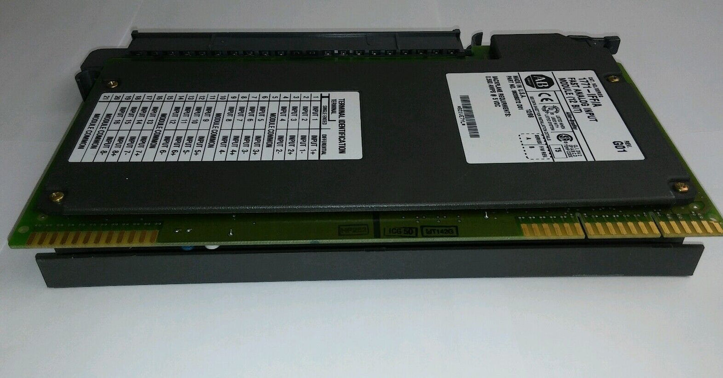 ALLEN BRADLEY 1771-IFF/A FAST ANALOG INPUT MODULE (12 BIT) REV. G01