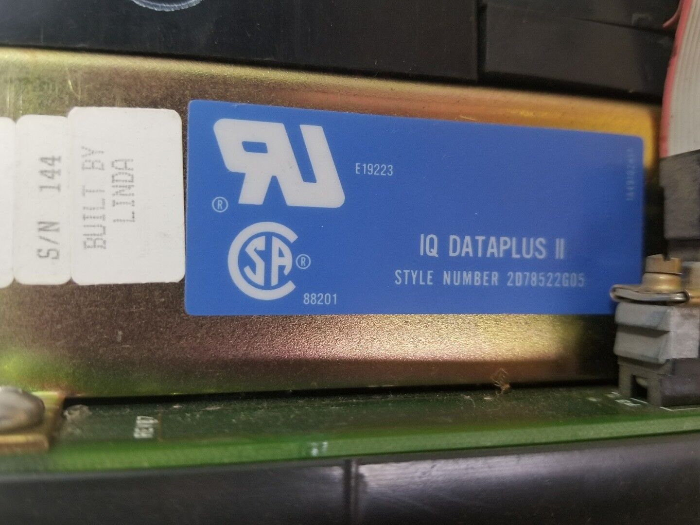 EATON 2D75222G05 IQ Data Plus II CUTLER HAMMER  9966D75G01