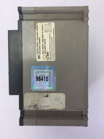 SQUARE D GJL36003M01 INSTANTANEOUS TRIP CIRCUIT BREAKER 3A 600Y/347VAC 480VAC 3P