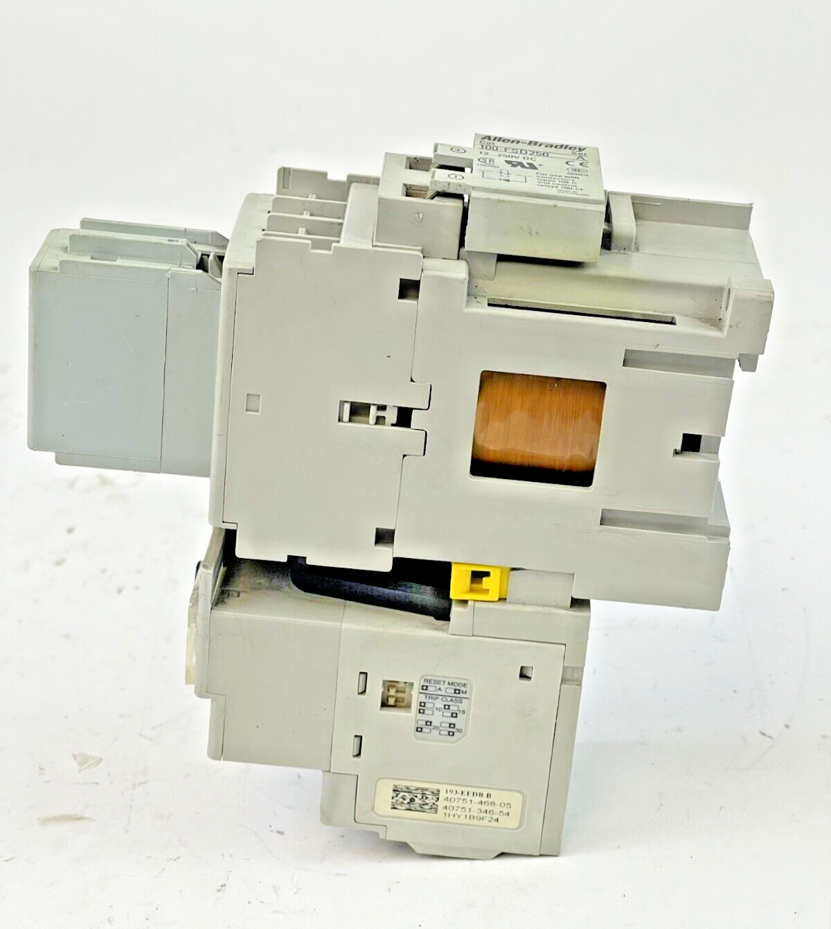 ALLEN BRADLEY -193-EEDB SER. B - 100-C09Z*10 A 25V -100-F B - 100-FSD250 A COMBO