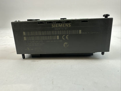 SIEMENS SIMATIC S7 6ES7 141-1BF12-0XB0 BASIC MODULE ET 200X DI 8 X DC 24V