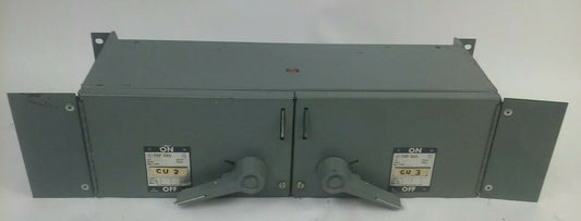 WESTINGHOUSE FDPT3211R SER.B FUSIBLE TWIN PANELBOARD SWITCH  3P 30A 240V 7.5HP