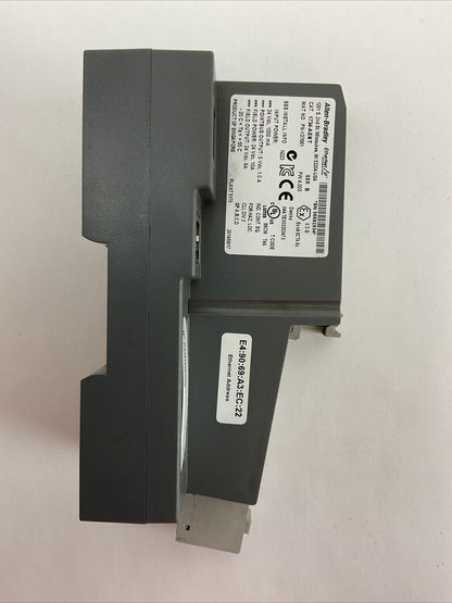 ALLEN BRADLEY 1734-AENT SER B FW 4.003 ETHERNET ADAPTER MODULE POINT I/O