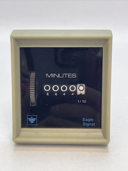 EAGLE SIGNAL HK500B6 TIME MINUTE TOTALIZER 240V 60HZ