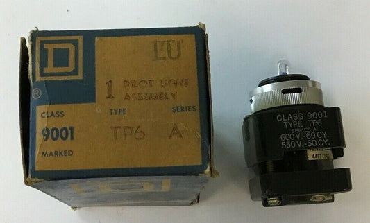 SQUARE D 9001 TP6 PILOT LIGHT SER.A