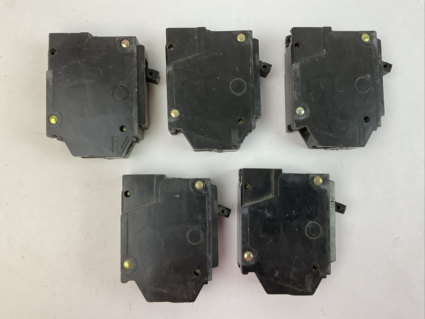 GE THQL1125 25AMP 120/240VAC 1POLE CIRCUIT BREAKER (LOT OF 5)
