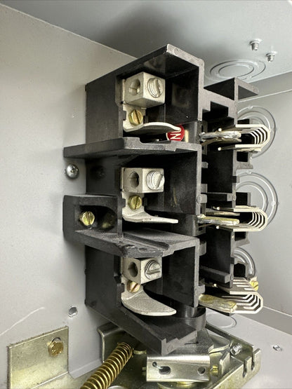 GE THN3361 HEAVY DUTY SAFETY SWITCH 30A MOD 7 600VAC 3PH 30HP 250VDC 5HP TYPE 1