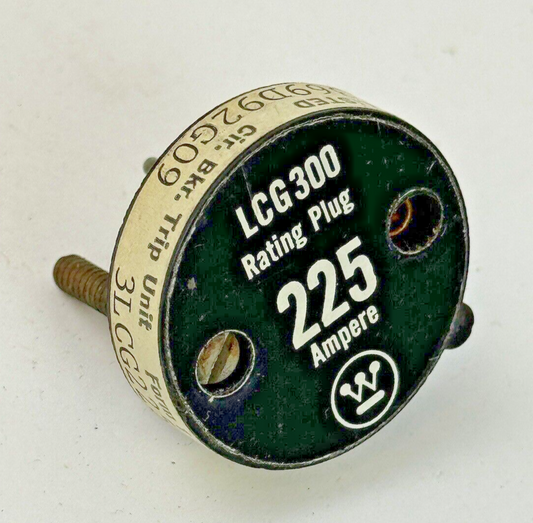 WESTINGHOUSE / CUTLER-HAMMER - LCG300 - RATING PLUG - 225 AMP - 1369D92G09