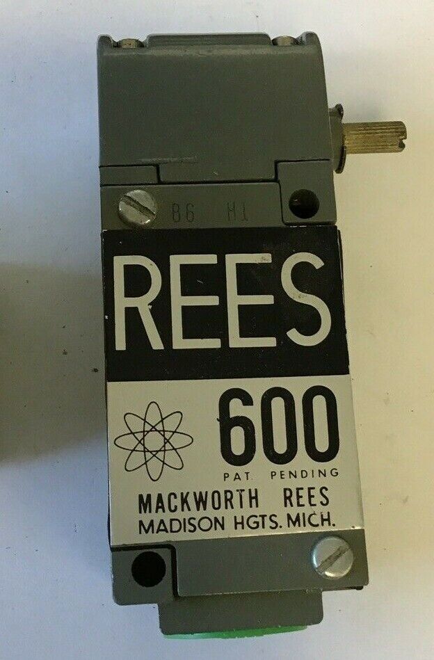 MACKWORTH G. REES 600B6H1 LIMIT SWITCH