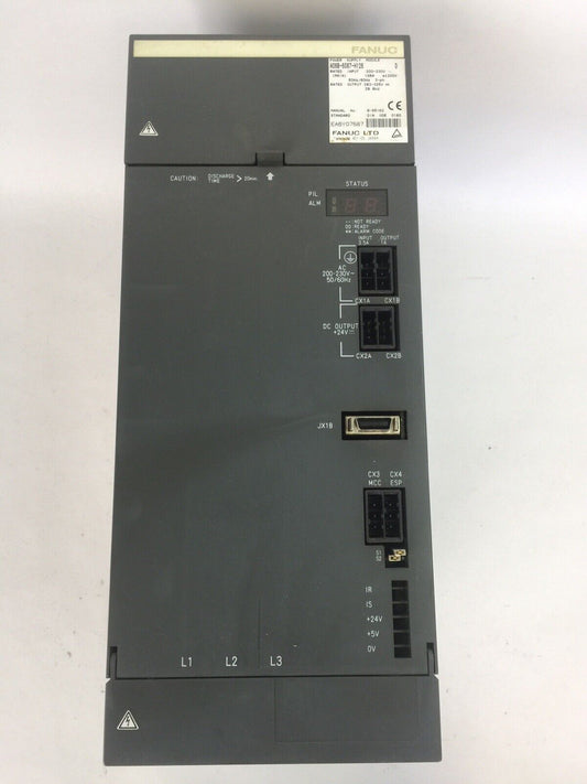 FANUC A06B-6087-H126 POWER SUPPLY INPUT 200-230VAC 106A OUTPUT 283-325VDC 29.8kW