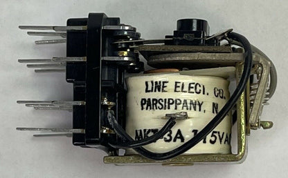 LINE ELECTRIC MKT3A RELAY 115VAC