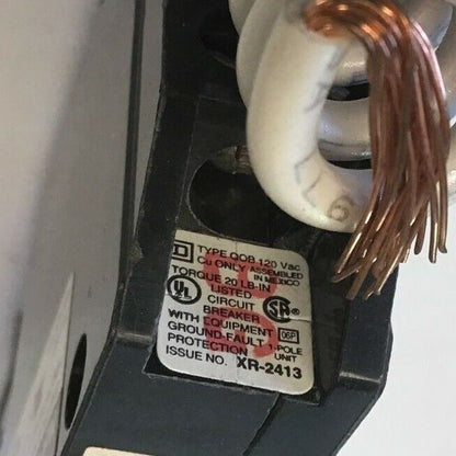 SQUARE D QOB115EPD5237 CIRCUIT BREAKER 15A 120VAC 1POLE