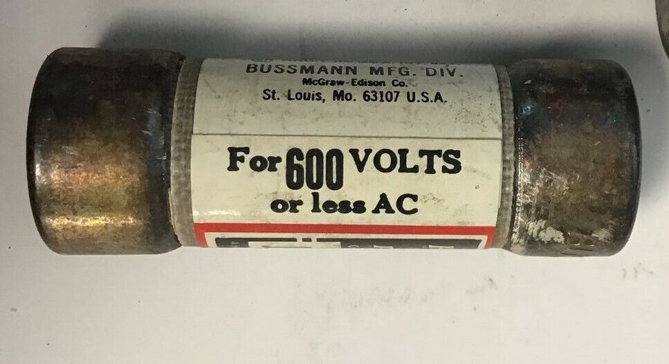 BUSS JHC 15 HI-CAP FUSE 600VAC TIME DELAY 15A CLASS J ****LOTOF10****