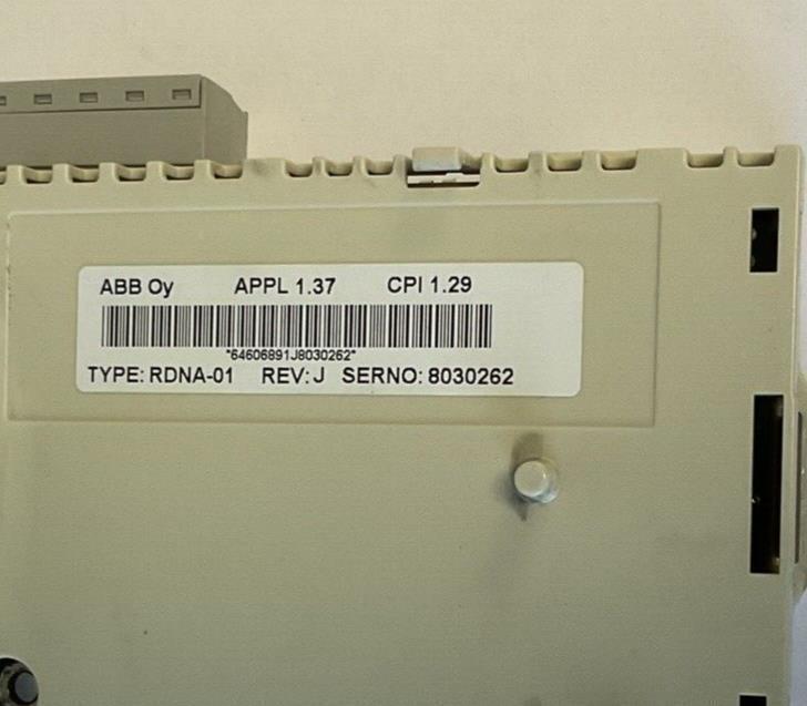 ABB RDNA-01 DEVICENET ADAPTER REV.J
