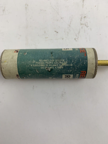 Reliance RFC65 65A 600V Rectifier Fuse "Lot of 6"