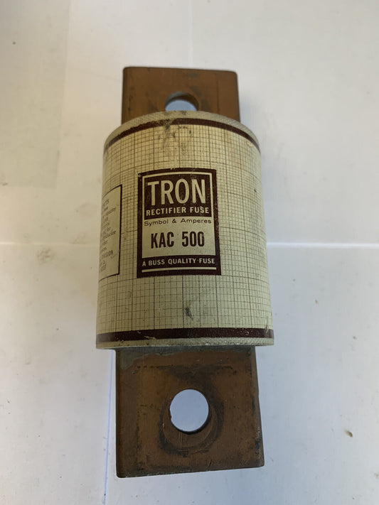 Bussmann Tron KAC500 500A 600V Rectifier Fuse