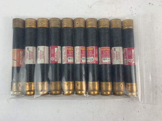 Bussmann Fusetron Dual-Element  FRS-R-1 6/10 1 6/10 A 600V Fuse "Lot of 10"