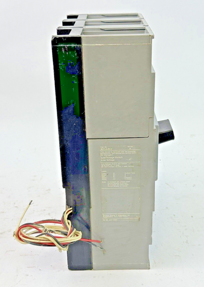 SIEMENS - LXD62S600A - SWITCH W/ A01JLDLV LOW VOLT AUX SWITCH 2 POLE/600A/600VAC