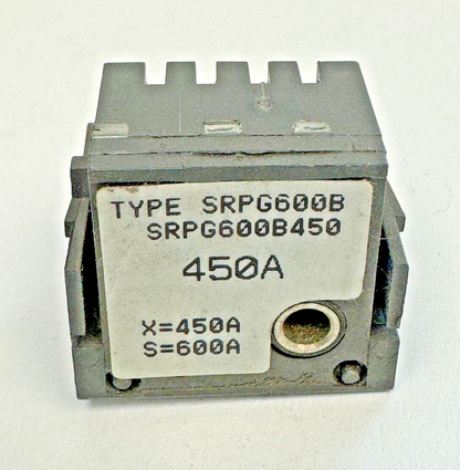 GE - SRPG600B450 - RATING PLUG W/ ADJUSTABLE INSTANTANEOUS TRIP - 450A