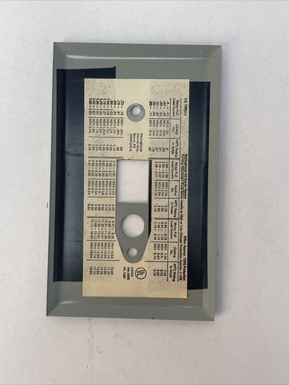 WESTINGHOUSE MST02FN1P MANUAL STARTER SWITCH 2 POLE 1HP 115-230V FLUSH PLATE RED