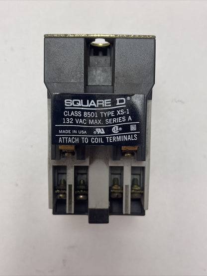 SQUARE D CLASS 8501 TYPE X0 40 INDUSTRIAL CONTROL RELAY FORM EV SERIES A
