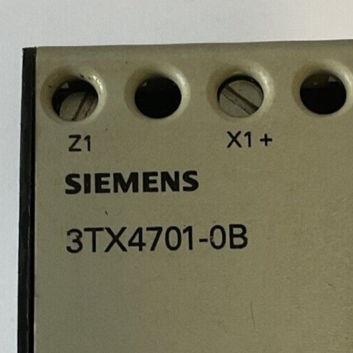 SIEMENS 3TX4701-0B DELAYER 24VDC