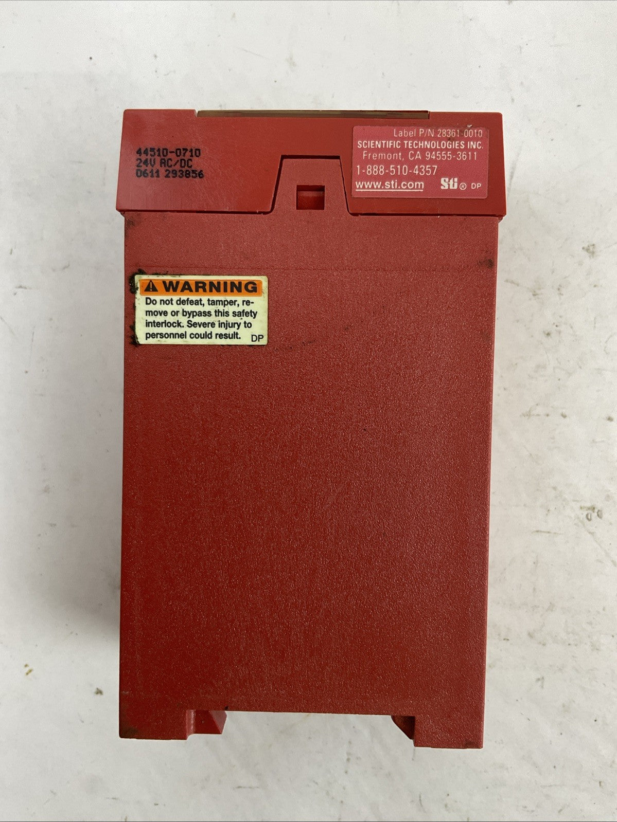STU 44510-0710 24V SR15AD SAFETY RELAY UNIT WITH OFF DELAY