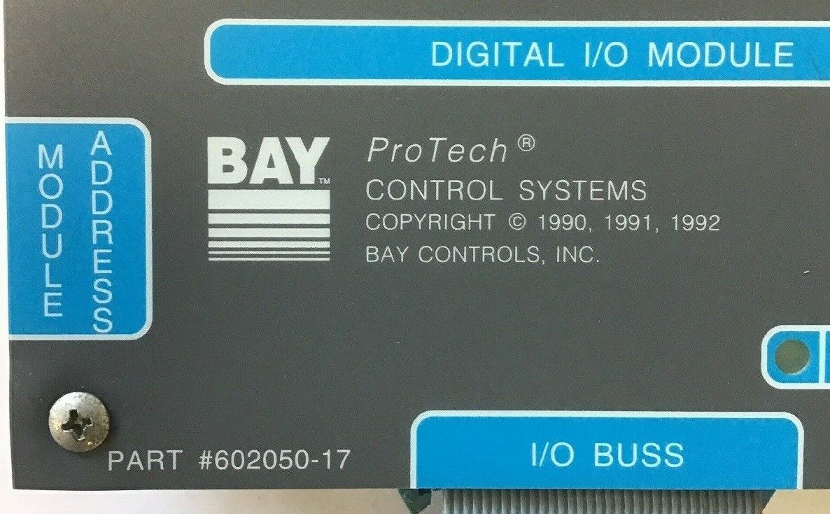 BAY PROTECH DIGITAL I/O MODULE 602050-17