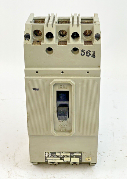 ITE / SIEMENS - H4167 - CIRCUIT BREAKER - 100 AMP, 250 DC, 600 VAC, 3 POLE