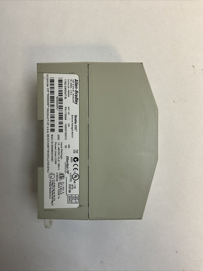 ALLEN BRADLEY 1783-EMS04T STRARIX 6000 ETHERNET MANAGED SWITCH SER B VER 00