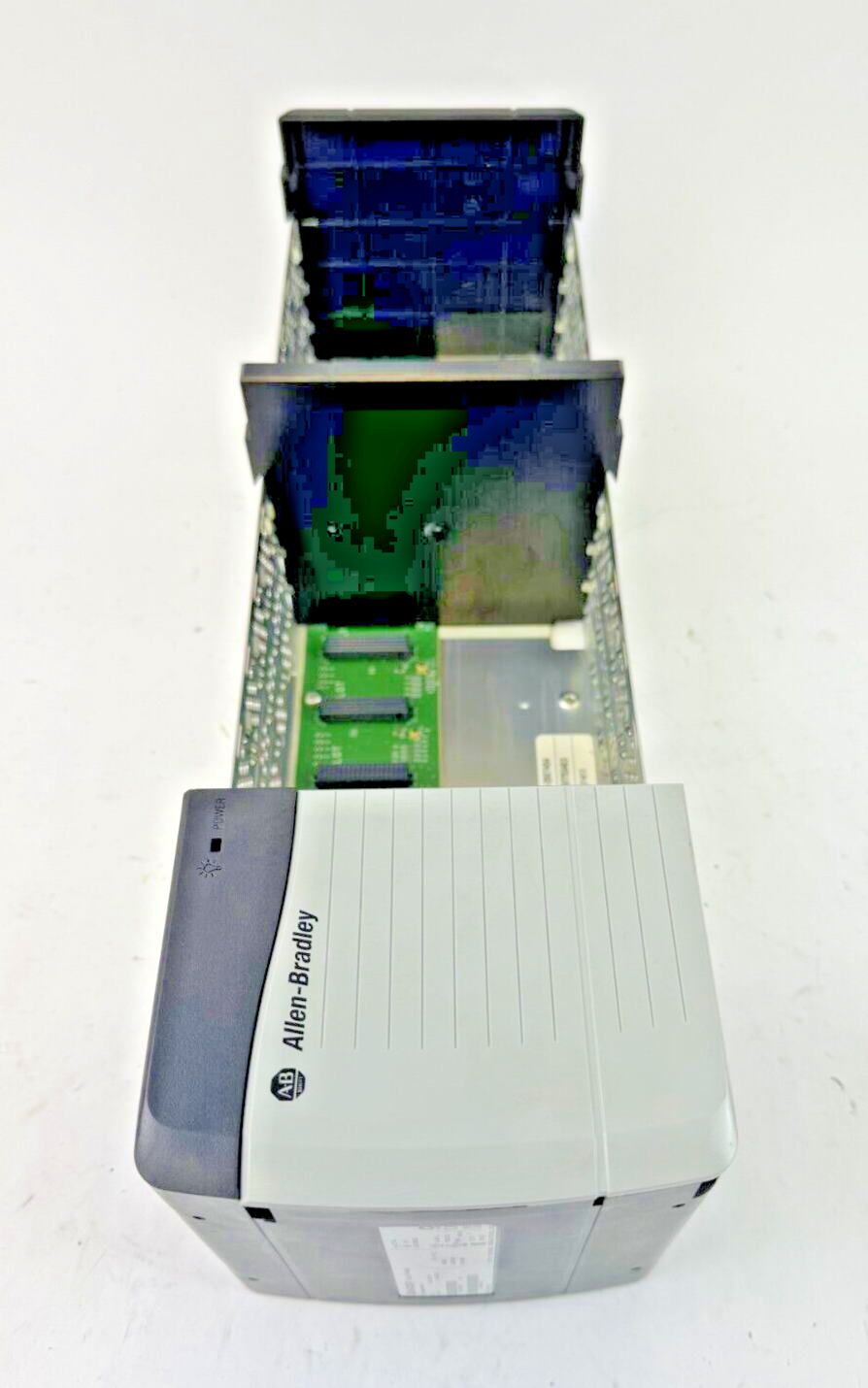 ALLEN-BRADLEY - 1756-PB72 SER. C - CONTROLLOGIX DC POWER SUPPLY & 1756-A10 B