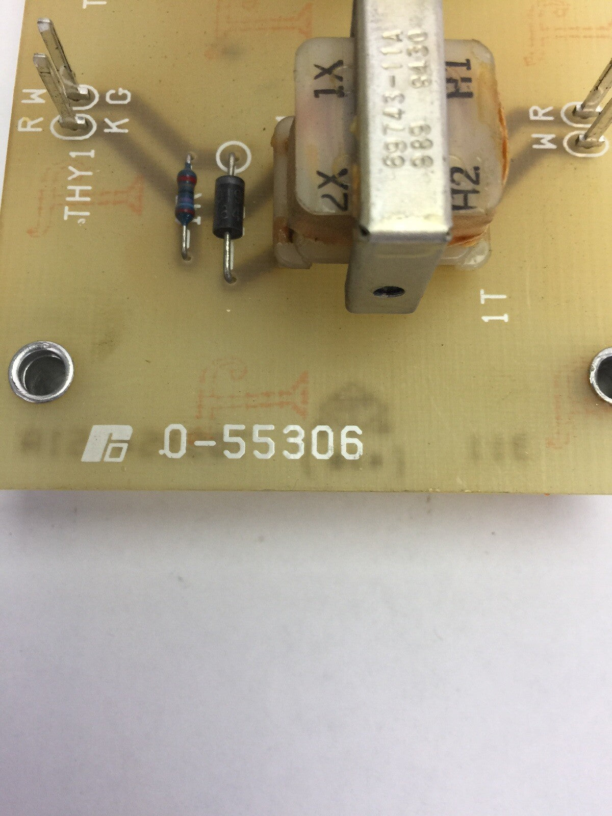 RELIANCE 0-55306 GATE DRIVR PC BOARD