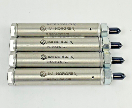 NORGREN - 36696466 *LOT OF 4* - 2" Stroke x 3/4" Bore Single Acting Air Cylinder