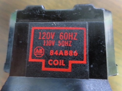 ALLEN-BRADLEY 84AB86 OPERATING COIL 110 50Hz, 120 60Hz