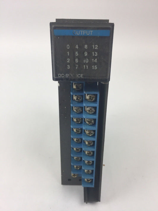 ALLEN-BRADLEY 1746-OB16 SER. D OUTPUT MODULE