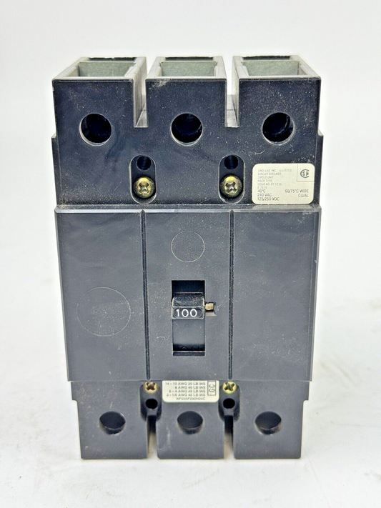 WESTINGHOUSE - GC3100 - CIRCUIT BREAKER - 3 POLE/240VAC/100A - NEW