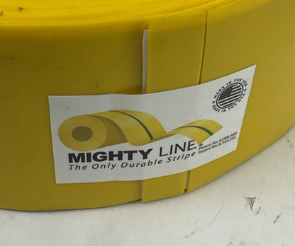 MIGHTY LINE YELLOW DURABLE FLOOR TAPE 3" X 100'