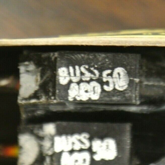 BOX of 10 / BUSS ACO50 LIMITER AIRCRAFT FUSE / 50A / 125V / NEW SURPLUS