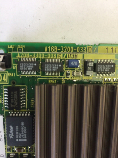 FANUC A16B-3200-0330/11D MAIN CIRCUIT BOARD A02B-3300-0085/03B A20B-3900-0011/02