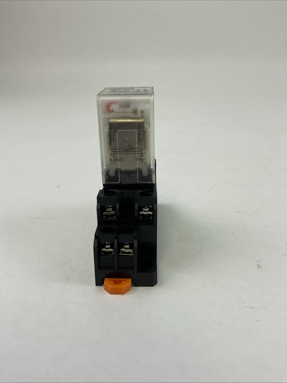 MXUTEUK HH52P-L RELAY 6-380VAC 5A 6-220VDC 5A PYF08A-E RELAY SOCKET 250VAC 7A