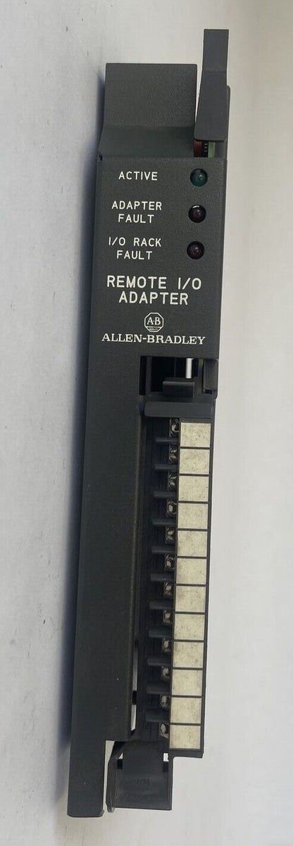 ALLEN BRADLEY 1771-ASB REMOTE I/O ADAPTER MODULE SERIES E REV G02 5VDC F/W REV J