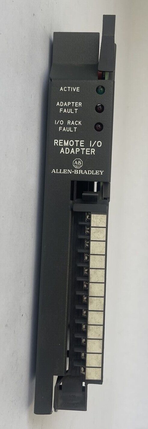 ALLEN BRADLEY 1771-ASB REMOTE I/O ADAPTER MODULE SERIES E REV G02 5VDC F/W REV J
