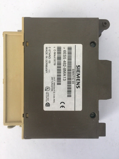 SIEMENS 6ES5 482-8MA13 DIGITAL I/O MODULE