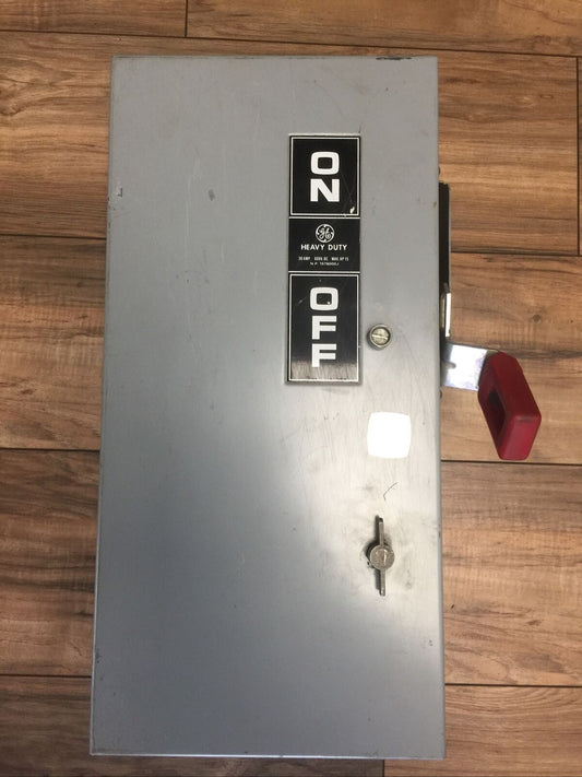 GE THN2261MDC MOD 7 NON FUSIBLE SAFETY SWITCH 30A 250/600VDC 3P 15HP TYPE 1,12
