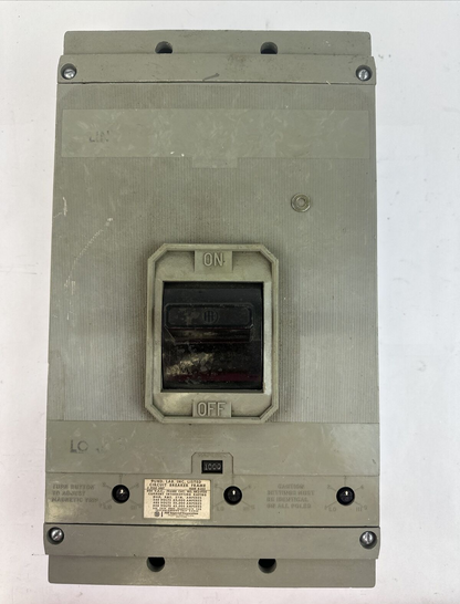 ITE HK3-F120 CIRCUIT BREAKER FRAME 3POLE 600VAC TRIP 1000AMP